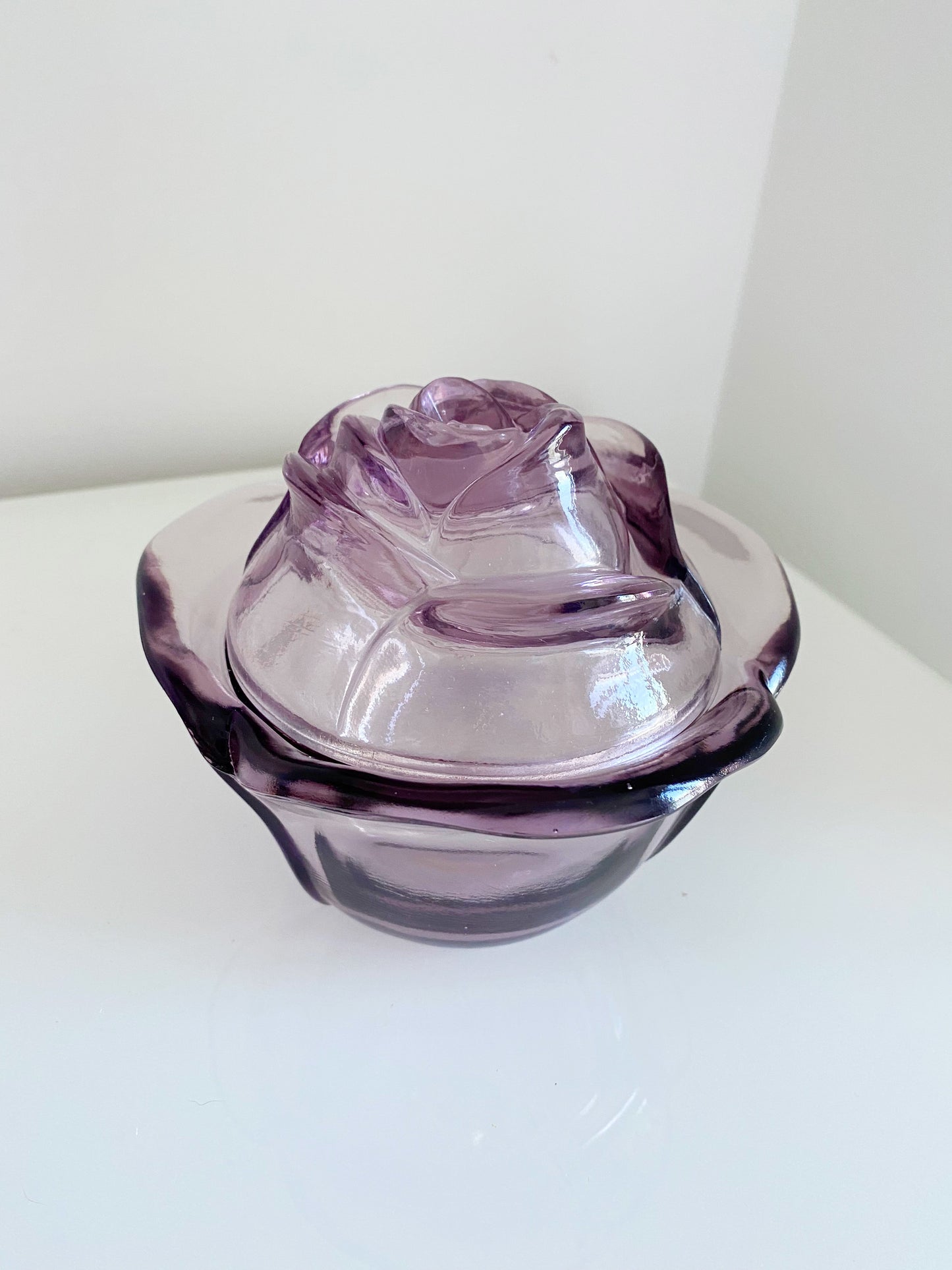 Purple Rose Jewelry Box