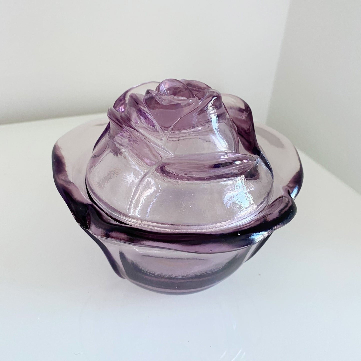 Purple Rose Jewelry Box