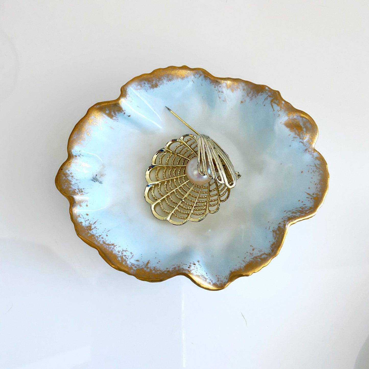 Porcelain Jewelry Dish