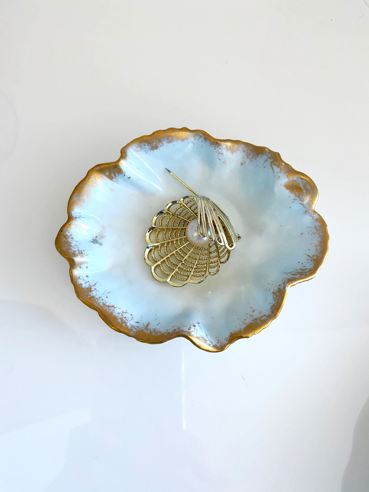 Porcelain Jewelry Dish