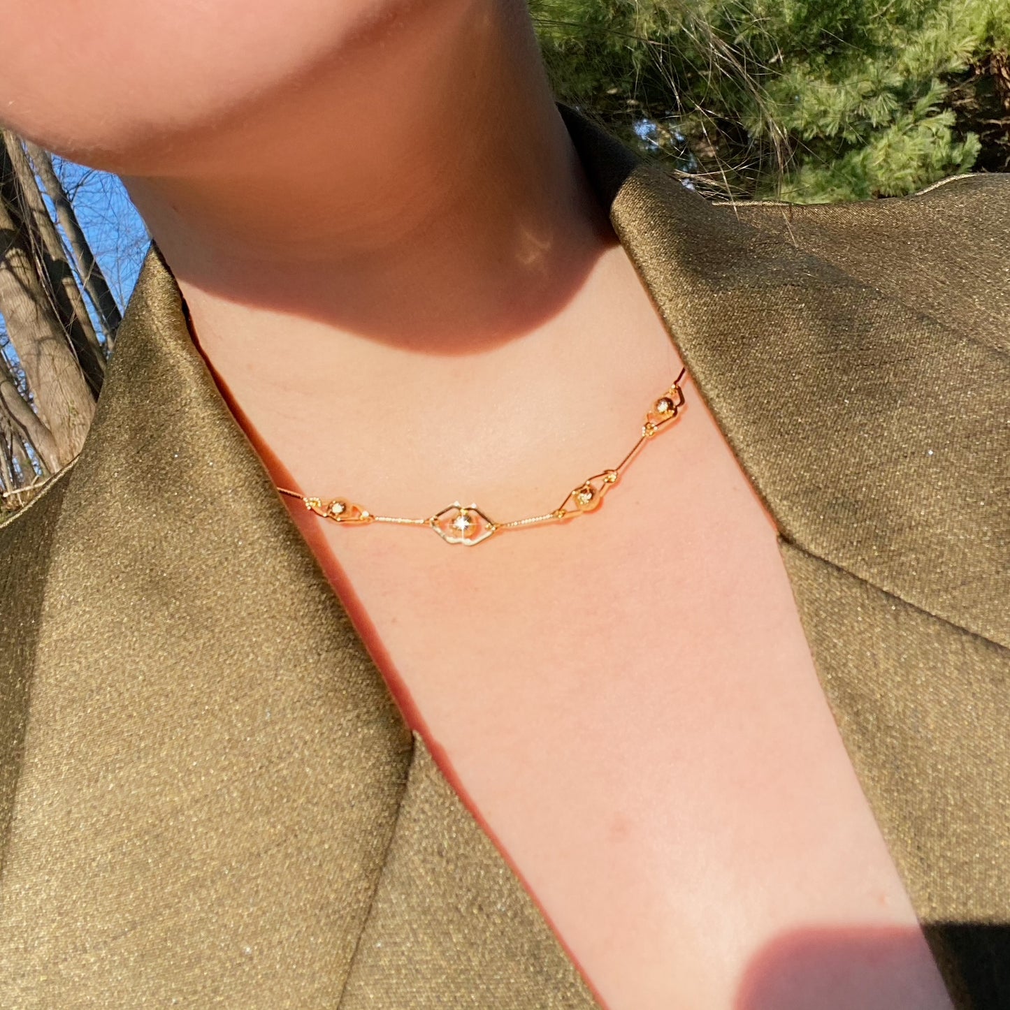 Goldie Choker Necklace
