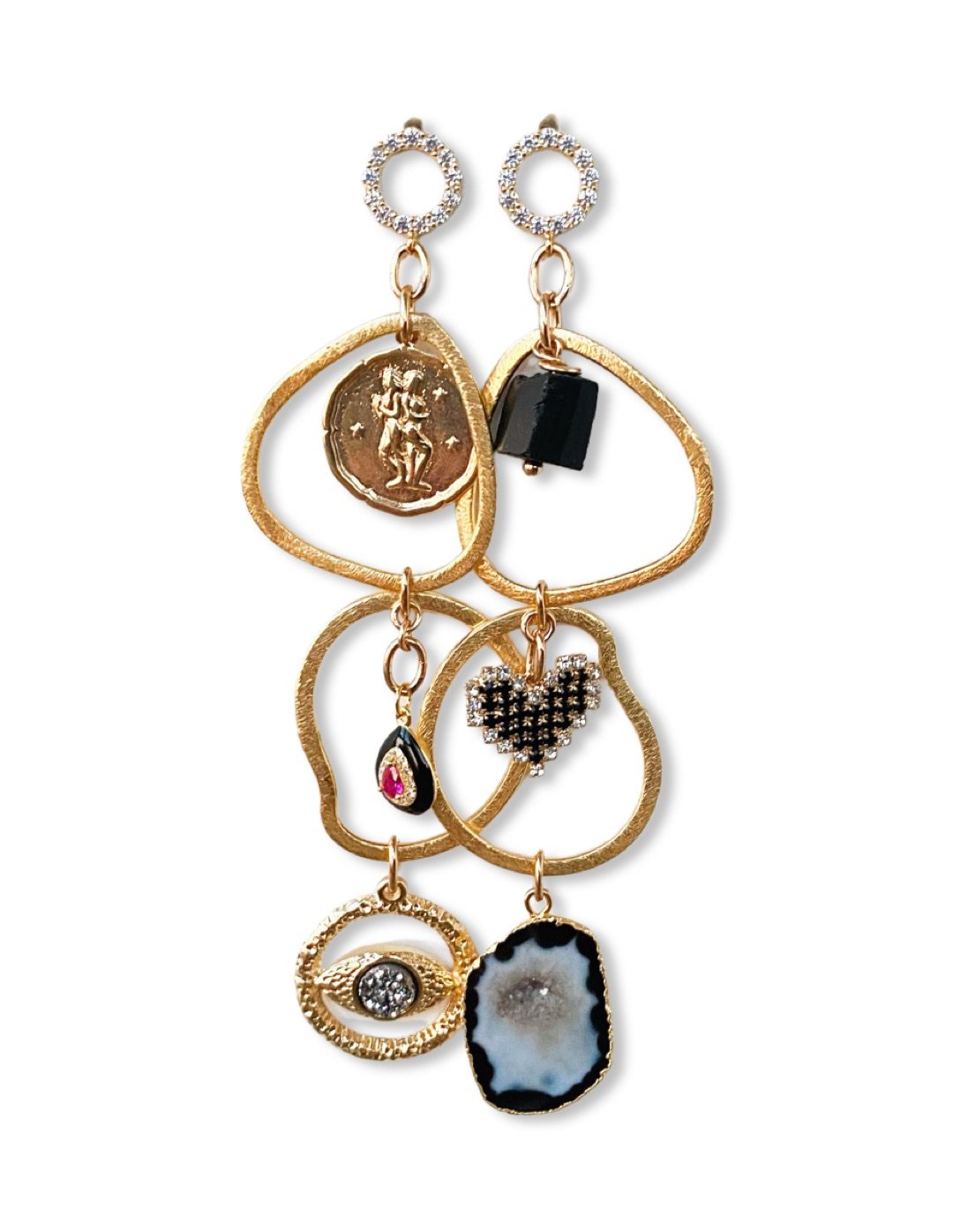 Dorothea Charm Earrings