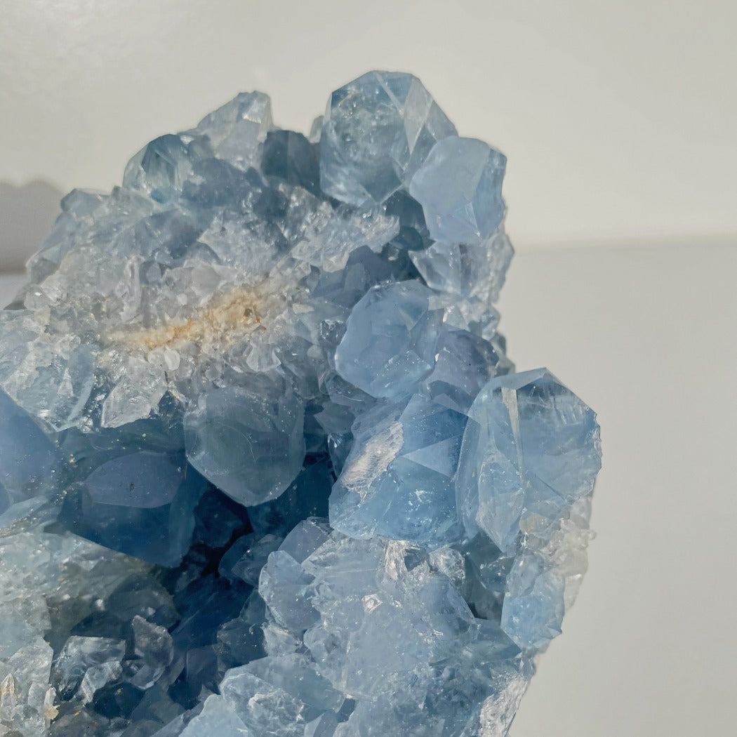 holy glam celestine crystal as home decor