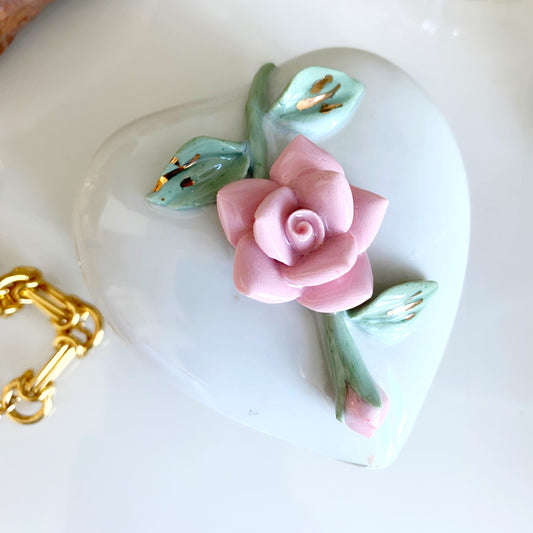 Petite Heart Jewelry Box