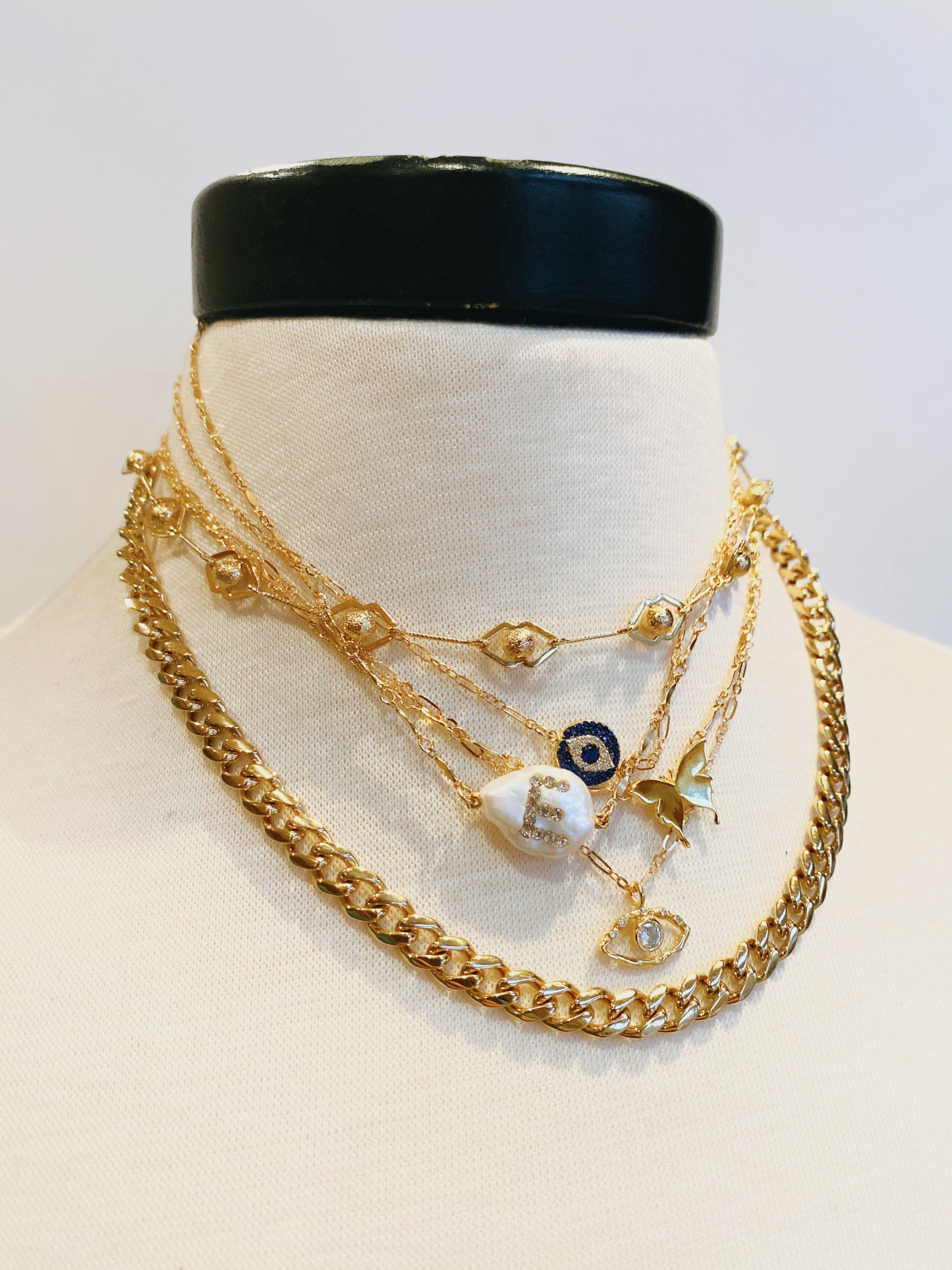 Goldie Lariat Necklace