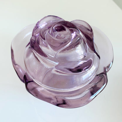 Purple Rose Jewelry Box