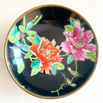 Vintage Floral Dish